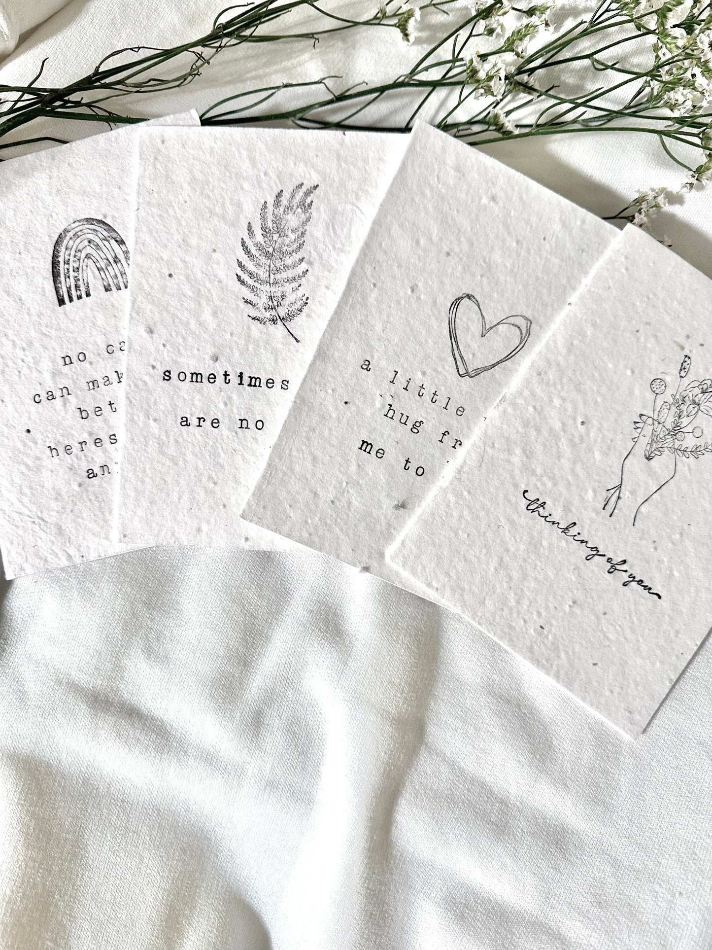 PLANTABLE SEED CARDS (PACK)