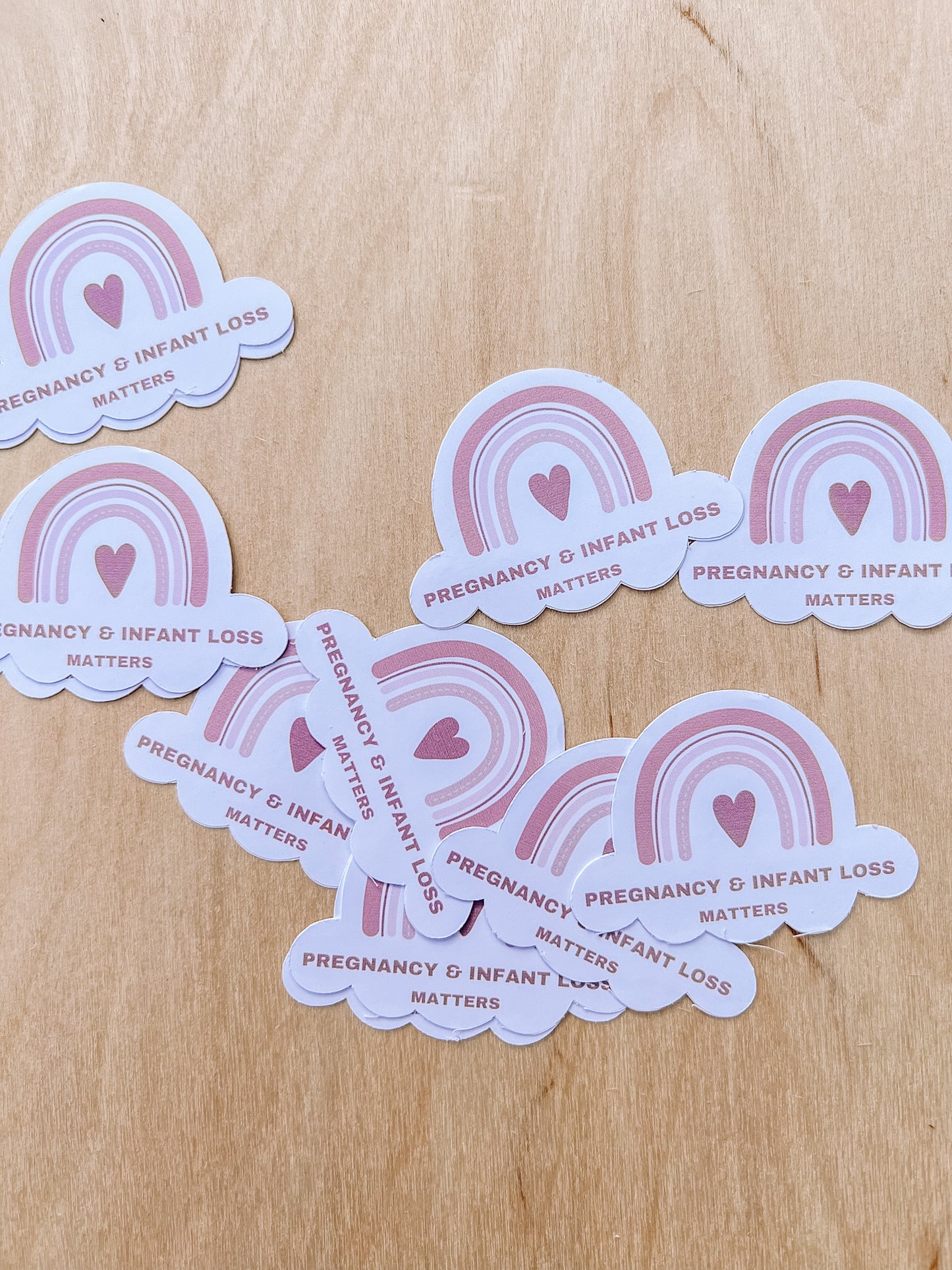 PREGNANCY AND INFANT LOSS AWARENESS/MATTERS STICKERS