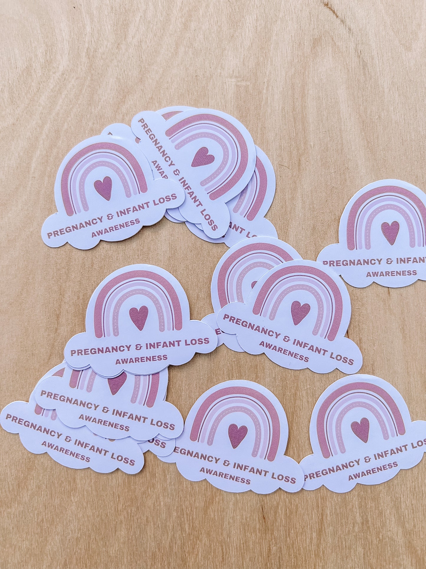 PREGNANCY AND INFANT LOSS AWARENESS/MATTERS STICKERS