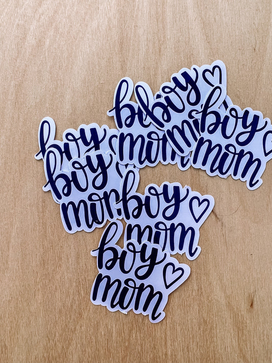 BOY MOM STICKERS