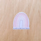YOUR LOSS MATTERS RAINBOW STICKERS