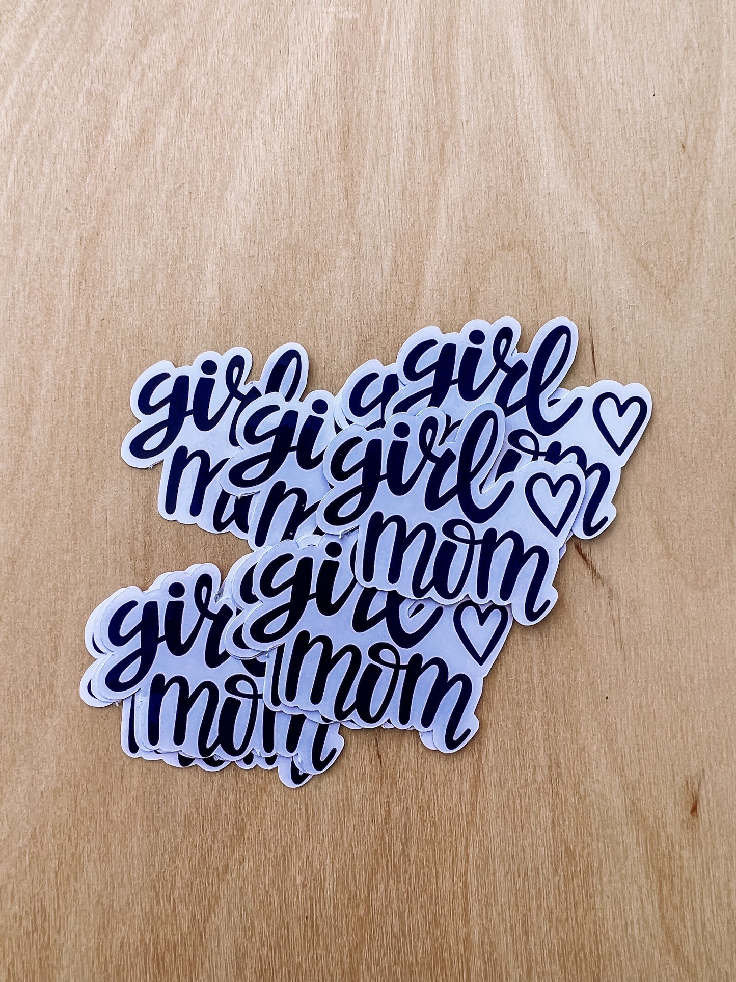 GIRL MOM STICKERS