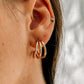 3 Tier Tiny Hoop Earrings